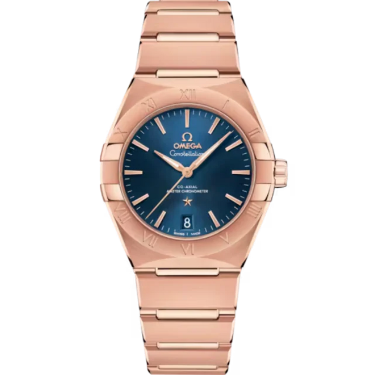 CONSTELLATION 36 MM SEDNA™ GOLD WITH BLUE DIAL