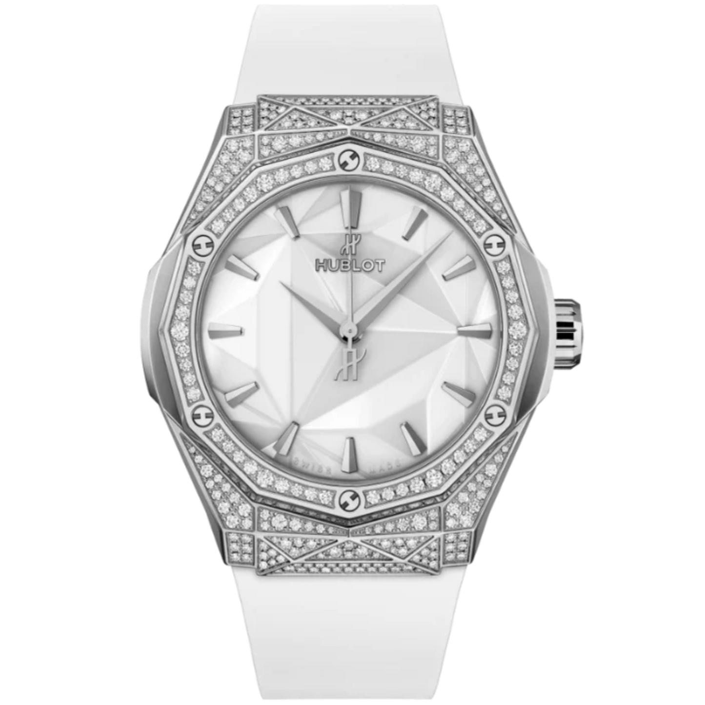 CLASSIC FUSION 40 MM ORLINSKI TITANIUM WHITE PAVÉ