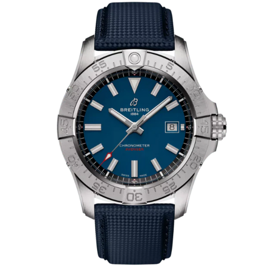AVENGER AUTOMATIC 42 MM STAINLESS STEEL WITH BLUE DIAL