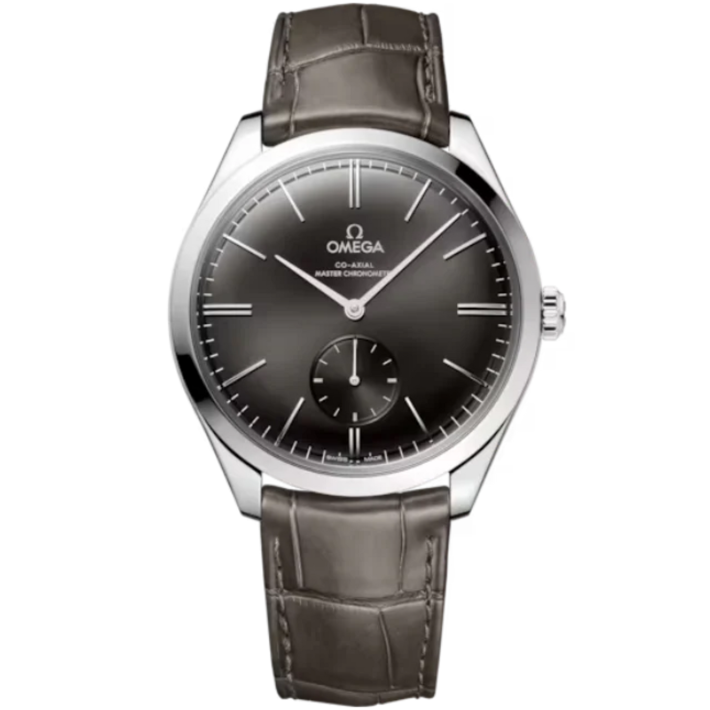 DE VILLE TRÉSOR 40 MM STAINLESS STEEL WITH GREY DIAL