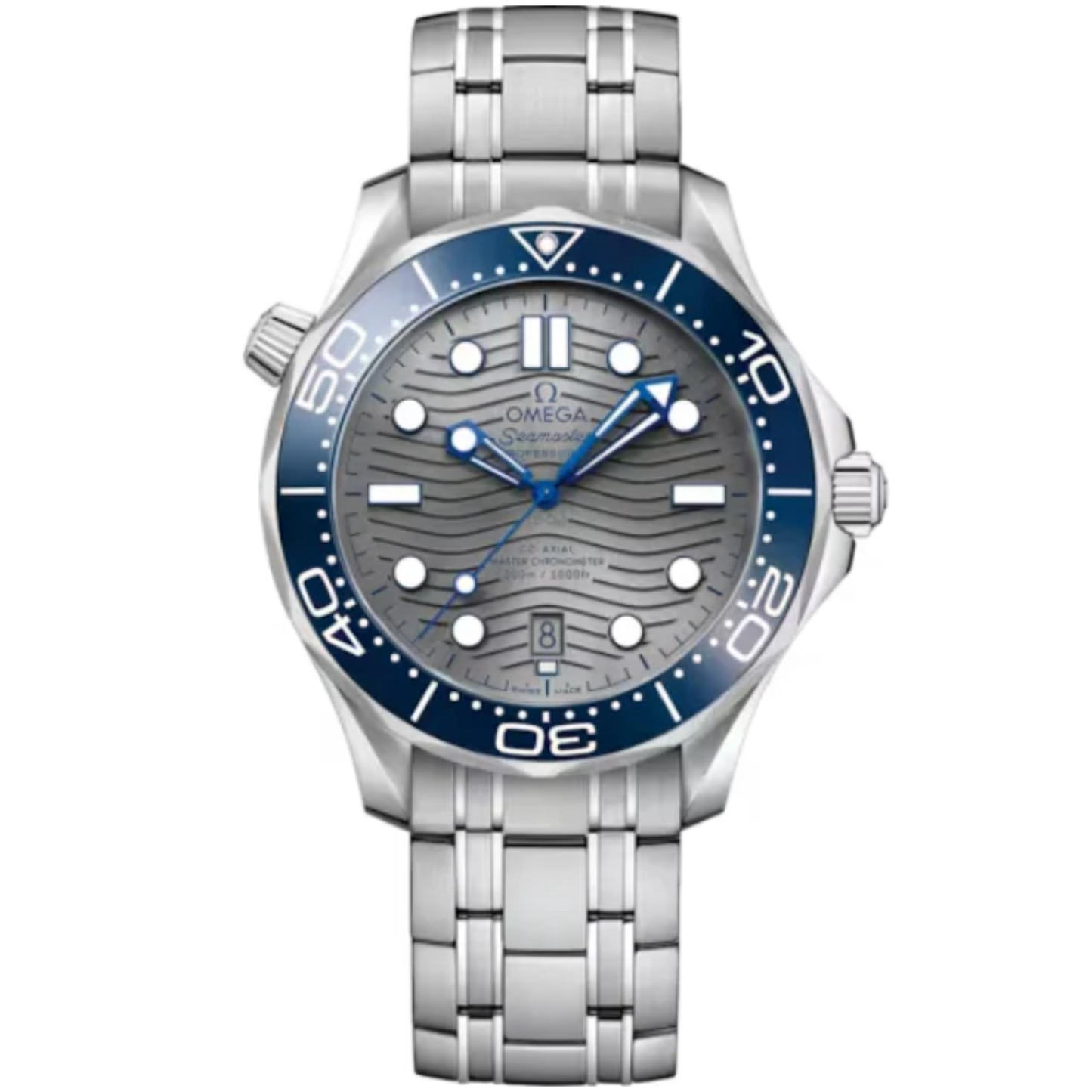 SEAMASTER DIVER 300M 42 MM STAINLESS STEEL WITH GREY DIAL