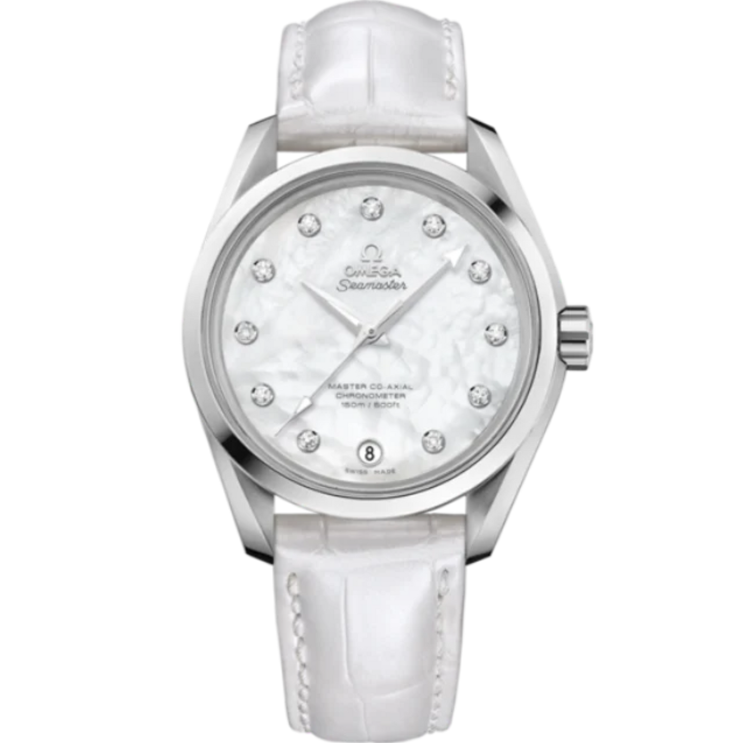 SEAMASTER AQUA TERRA 150M 38 MM STAINLESS STEEL WITH MOTHER OF PEARL DIAL
