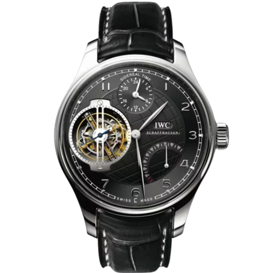 PORTUGIESER SIDÉRALE SCAFUSIA 46 MM PLATINUM WITH BLACK DIAL