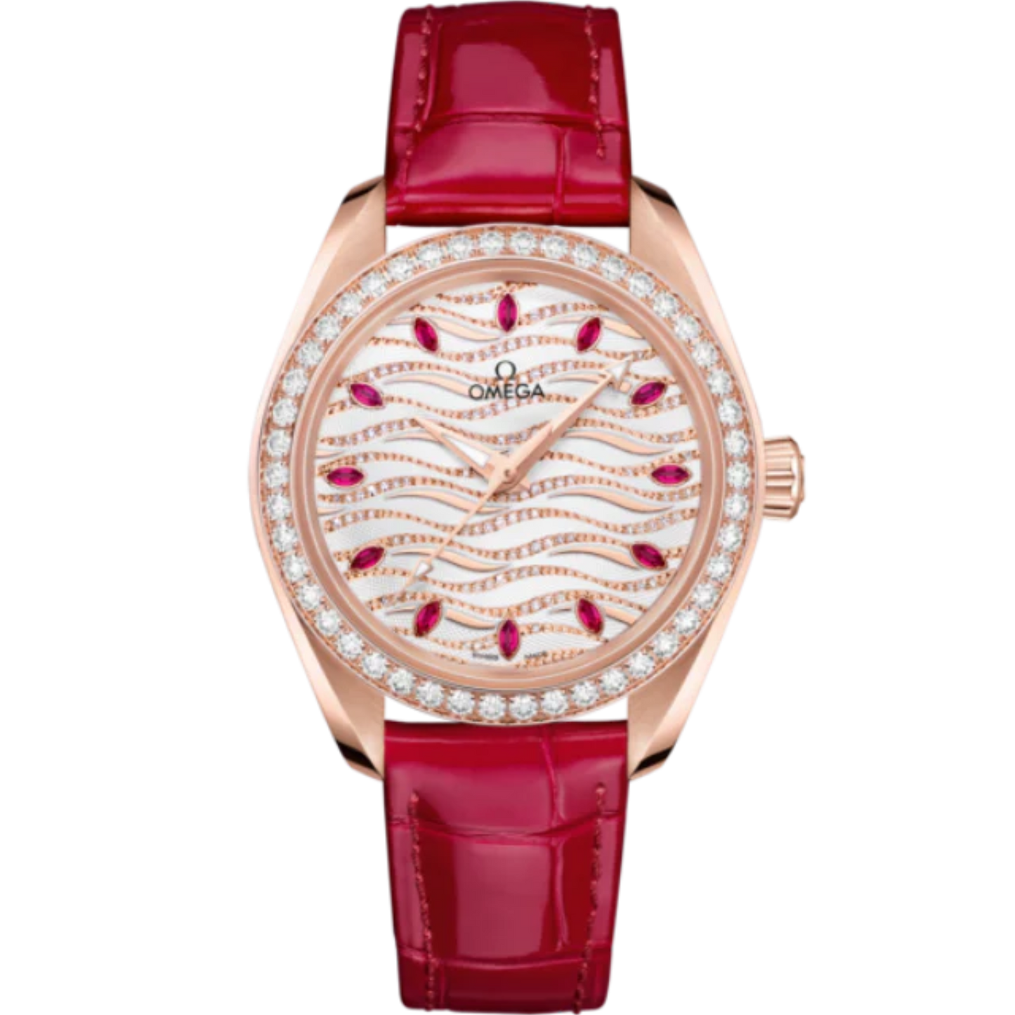 SEAMASTER AQUA TERRA 150M 34 MM SEDNA™ GOLD WITH WHITE DIAL