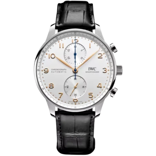 PORTUGIESER CHRONOGRAPH 41 MM STAINLESS STEEL WITH WHITE DIAL