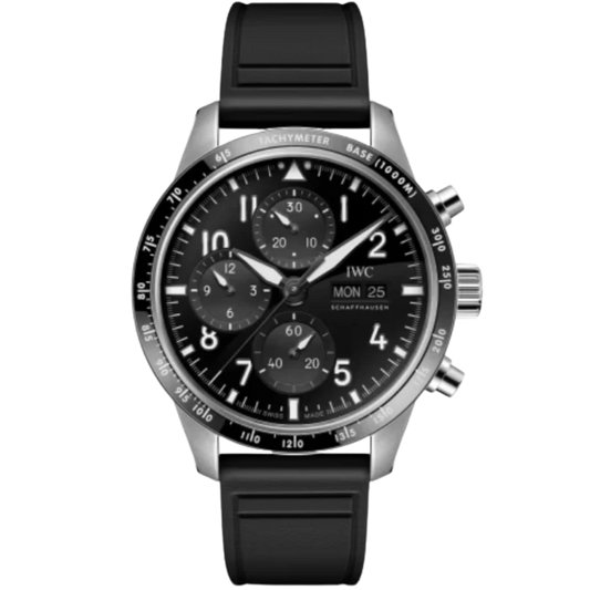 PILOT’S WATCH PERFORMANCE CHRONOGRAPH AMG 41 MM TITANIUM WITH BLACK DIAL