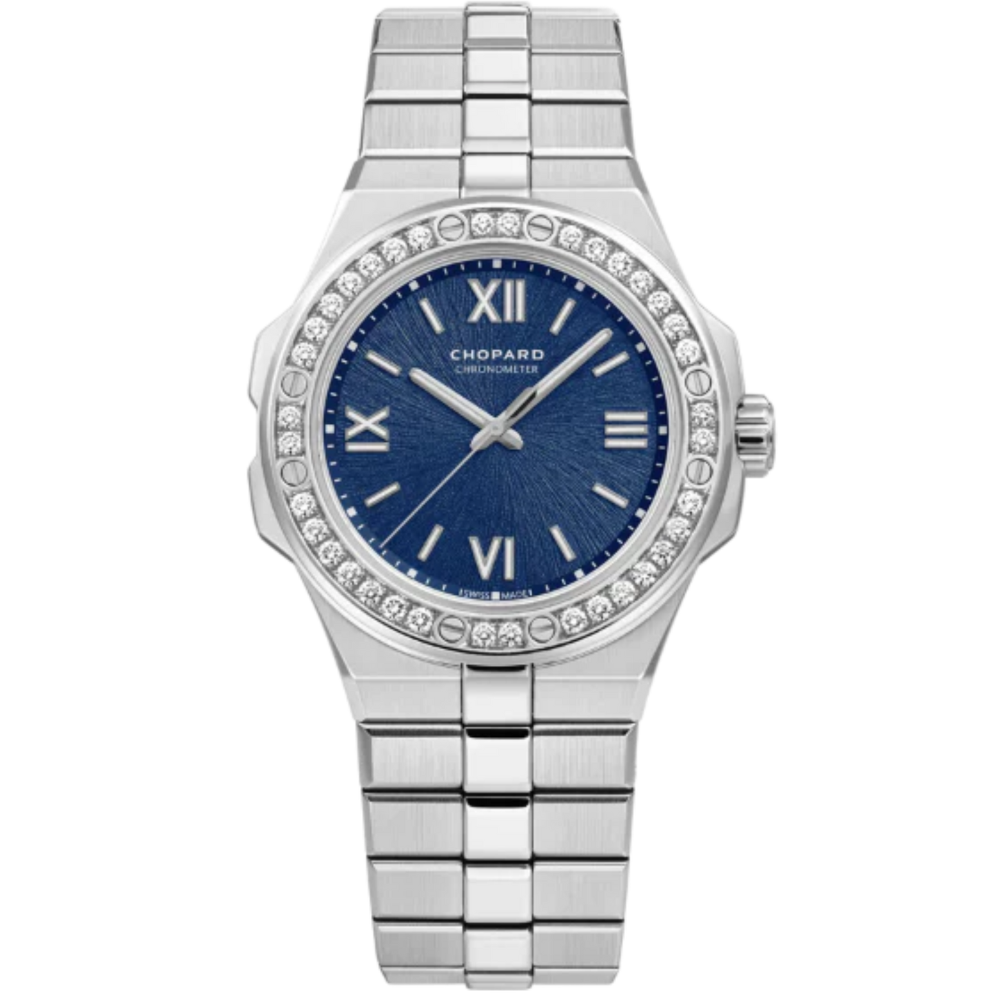 ALPINE EAGLE 36 MM LUCENT STEEL™ WITH BLUE DIAL