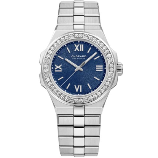 ALPINE EAGLE 36 MM LUCENT STEEL™ WITH BLUE DIAL