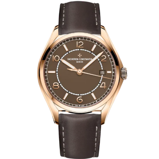FIFTYSIX SELFWINDING 40 MM PINK GOLD WITH BROWN BRASS DIAL