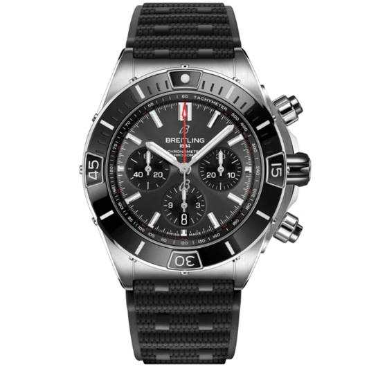 SUPER CHRONOMAT B01 44 MM STAINLESS STEEL WITH ANTHRACITE BLACK DIAL
