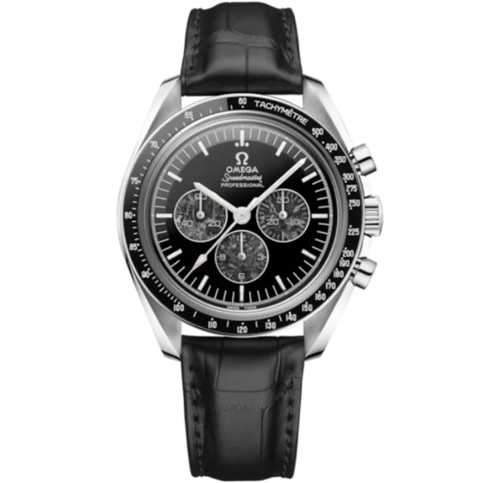 SPEEDMASTER CALIBRE 321 42 MM PLATINUM WITH BLACK DIAL