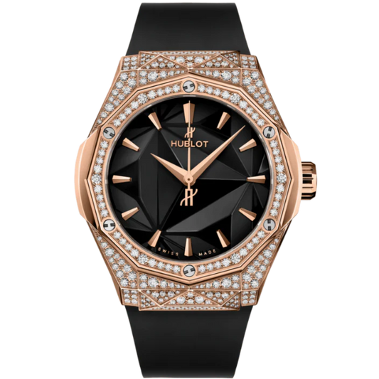 CLASSIC FUSION 40 MM ORLINSKI KING GOLD PAVÉ