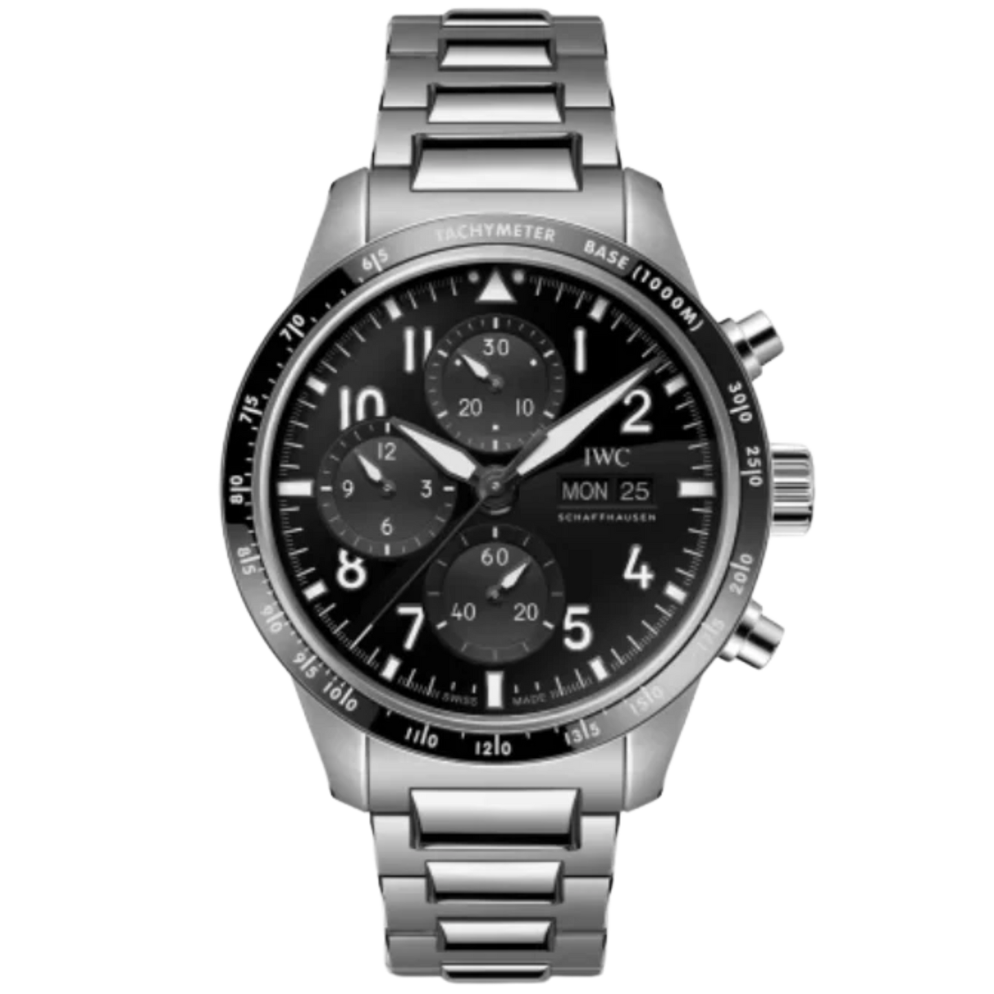 PILOT’S WATCH PERFORMANCE CHRONOGRAPH AMG 41 MM TITANIUM WITH BLACK DIAL