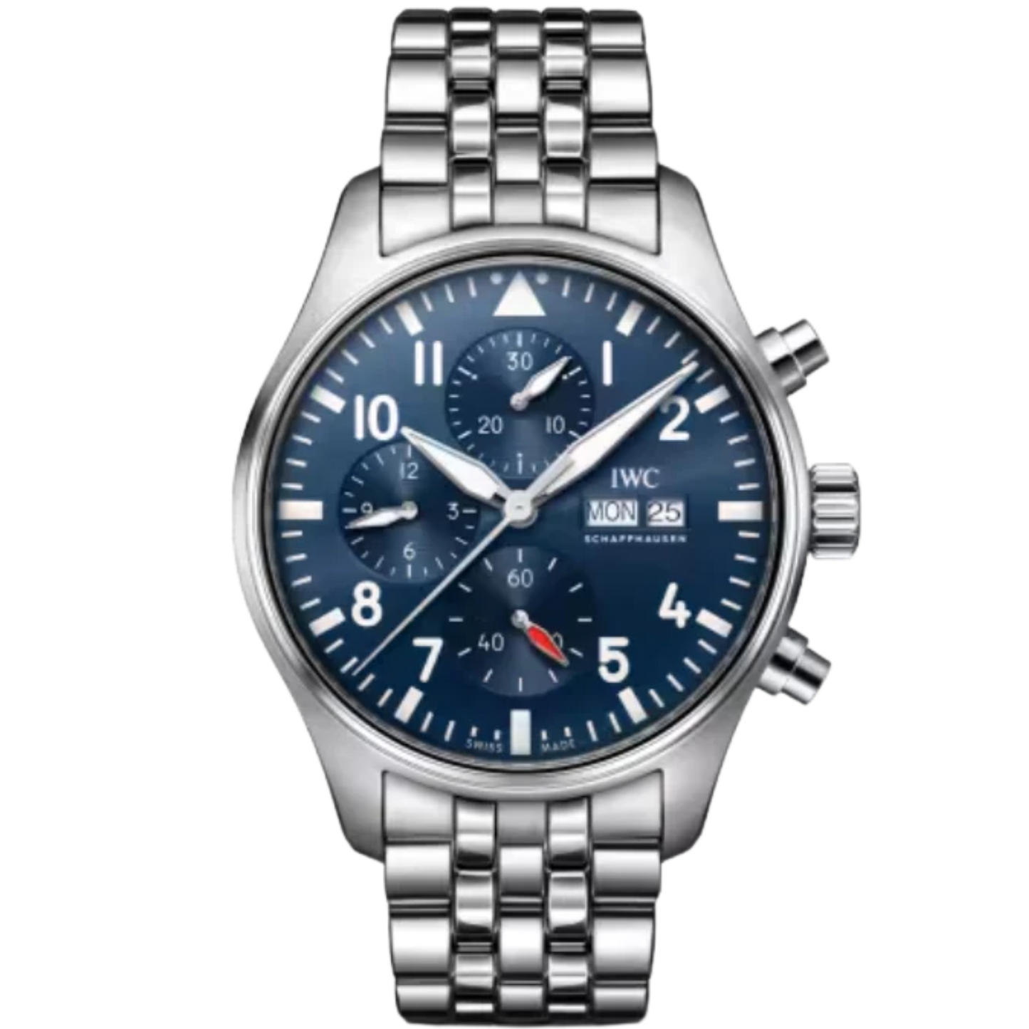 PILOT’S WATCH CHRONOGRAPH 43 MM STAINLESS STEEL WITH BLUE DIAL