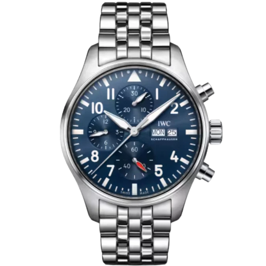 PILOT’S WATCH CHRONOGRAPH 43 MM STAINLESS STEEL WITH BLUE DIAL
