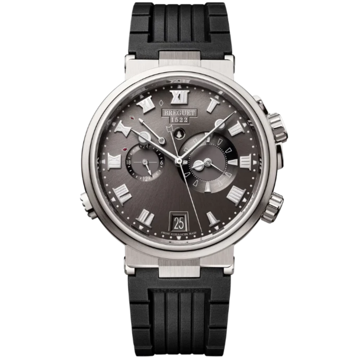 MARINE ALARME MUSICALE 5547 40 MM TITANIUM WITH SUNBURST SLATE GREY DIAL