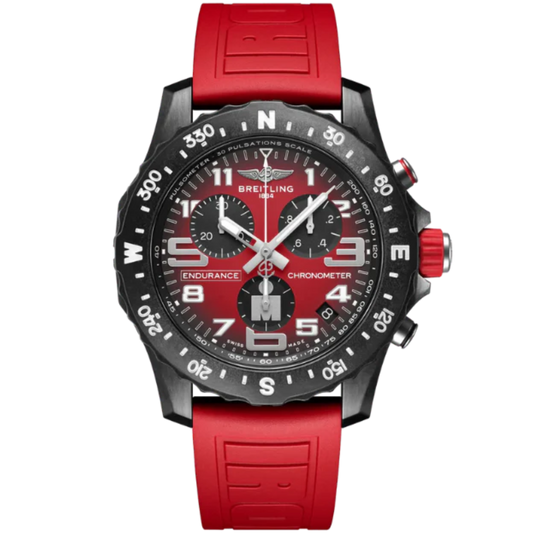 ENDURANCE PRO IRONMAN® 44 MM BREITLIGHT® CASE WITH RED DIAL