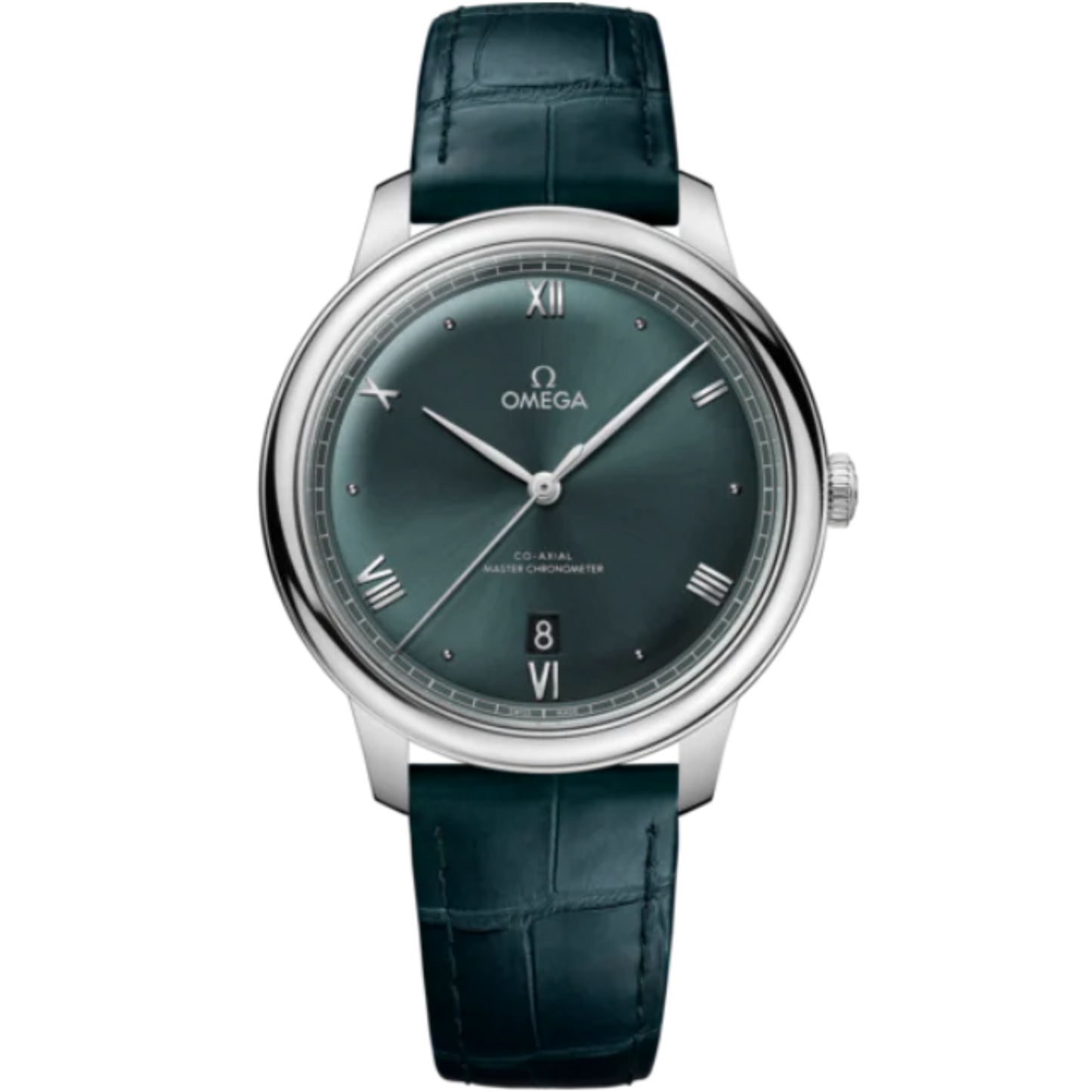 DE VILLE PRESTIGE 40 MM STAINLESS STEEL WITH GREEN DIAL