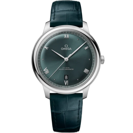 DE VILLE PRESTIGE 40 MM STAINLESS STEEL WITH GREEN DIAL