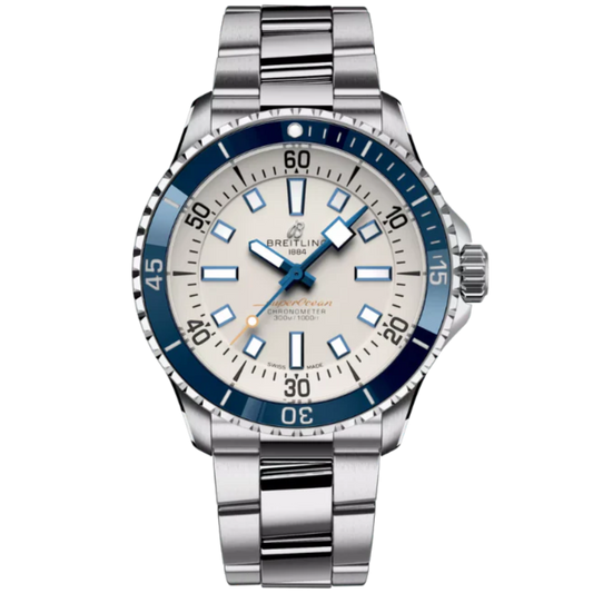 SUPEROCEAN AUTOMATIC 42 MM STAINLESS STEEL WITH CREAM DIAL