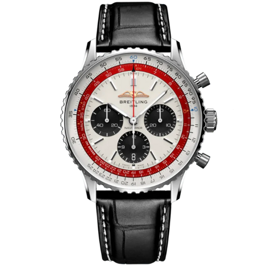 NAVITIMER B01 CHRONOGRAPH BOEING 747 43 MM STAINLESS STEEL WITH CREAM DIAL