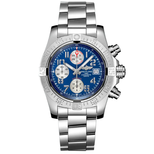 AVENGER II 43 MM STAINLESS STEEL WITH  BLUE DIAL