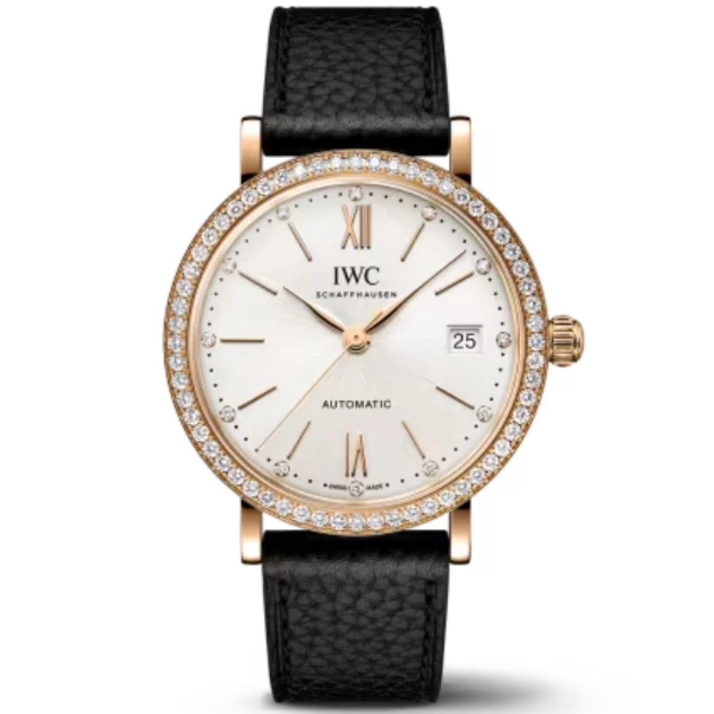 PORTOFINO AUTOMATIC 37 MM GOLD WITH WHITE DIAL