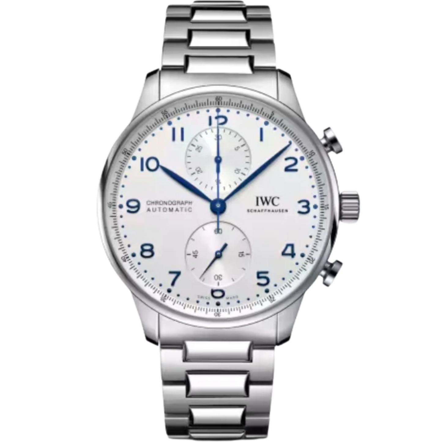 PORTUGIESER CHRONOGRAPH 41 MM STAINLESS STEEL WITH WHITE DIAL