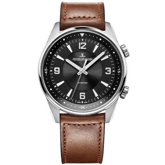 POLARIS AUTOMATIC 41 MM STAINLESS STEEL WITH BLACK SUNBURST GRAINED DIAL