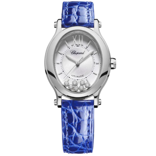 HAPPY SPORT 31 MM LUCENT STEEL™ WITH SILVER DIAL