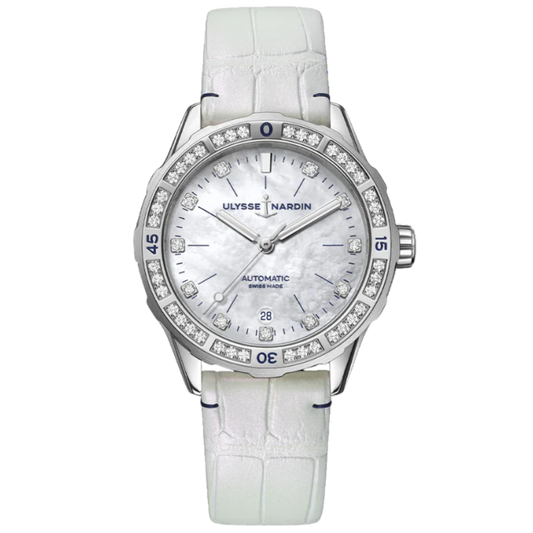 DIVER 39 MM STAINLESS STEEL WITH MOTHER OF PEARL DIAL