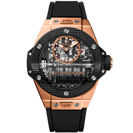 Big Bang 45mm MP-11 POWER RESERVE 14 DAYS KING GOLD 3D CARBON