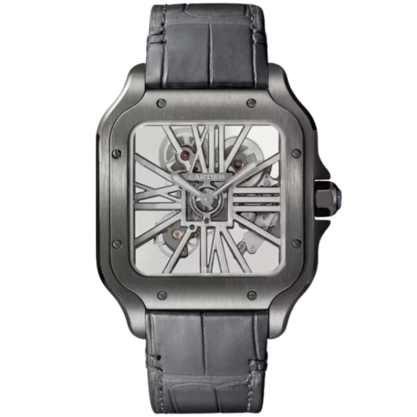 SANTOS 28 MM DE CARTIER BLACK ADLC