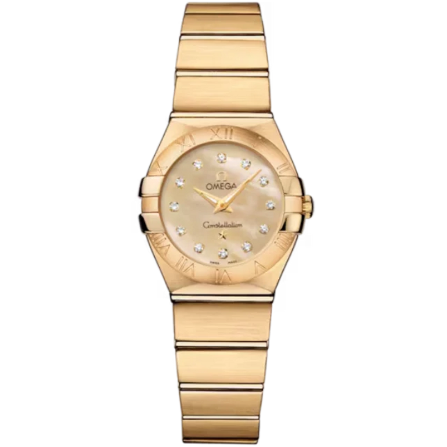 CONSTELLATION 24 MM YELLOW GOLD WITH YELLOW DIAL