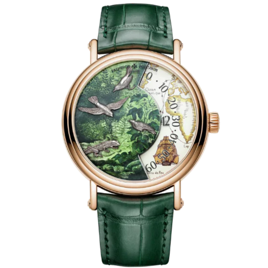METIERS D'ART TRIBUTE TO EXPLORER NATURALISTS - CAPE OF GOOD HOPE 41 MM PINK GOLD WITH WHITE GOLD DIAL