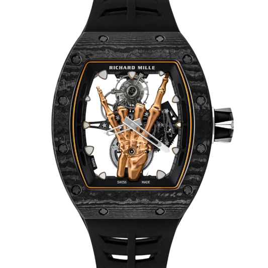 Richard Mille RM066 Rockstar Flying Tourbillon Black NTPT/RG Sides