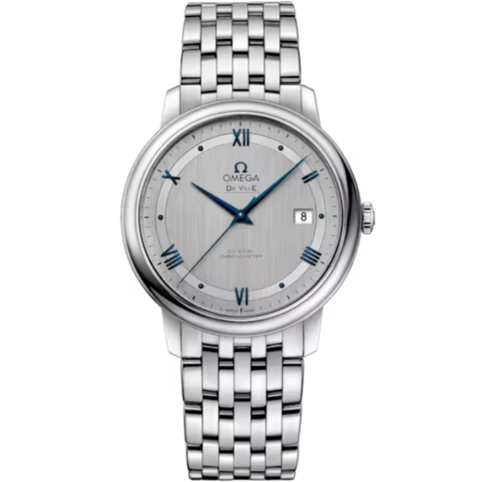 DE VILLE PRESTIGE 39 MM STAINLESS STEEL WITH SILVER DIAL