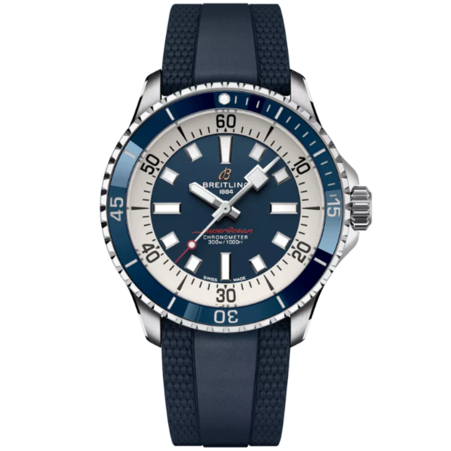 SUPEROCEAN AUTOMATIC 42 MM STAINLESS STEEL WITH BLUE DIAL