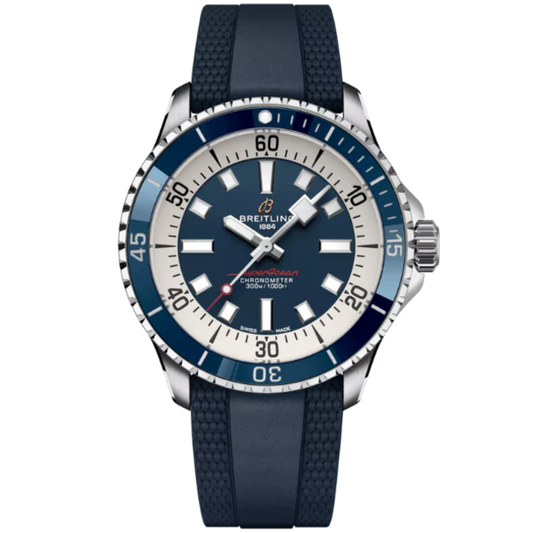 SUPEROCEAN AUTOMATIC 42 MM STAINLESS STEEL WITH BLUE DIAL