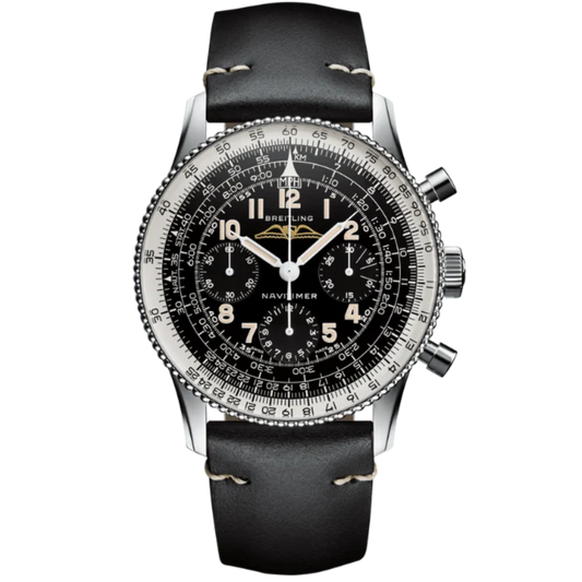 NAVITIMER REF. 806 1959 RE-EDITION 41 MM STAINLESS STEEL WITH BLACK DIAL