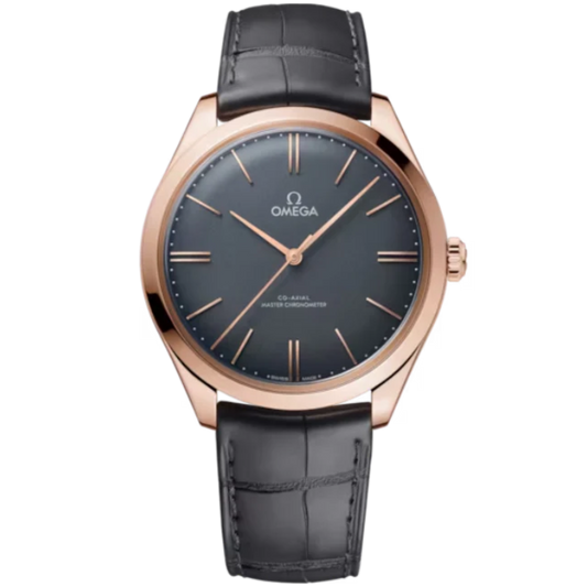 DE VILLE TRÉSOR 40 MM SEDNA™ GOLD WITH GREY DIAL