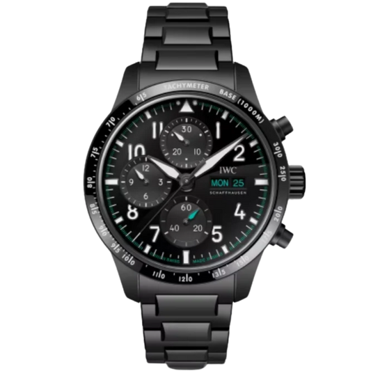 PILOT’S WATCH PERFORMANCE CHRONOGRAPH MERCEDES-AMG PETRONAS FORMULA ONE™ TEAM 41 MM CERATANIUM® WITH BLACK DIAL