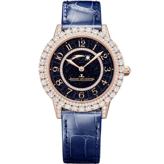 RENDEZ-VOUS DAZZLING SHOOTING STAR 36 MM 18K ROSE GOLD WITH BLUE DIAL