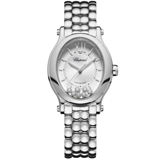 HAPPY SPORT 31 MM LUCENT STEEL™ WITH SILVER DIAL