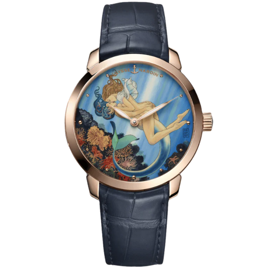 CLASSICO MANARA MANUFACTURE 40 MM ROSE GOLD WITH BLUE DIAL