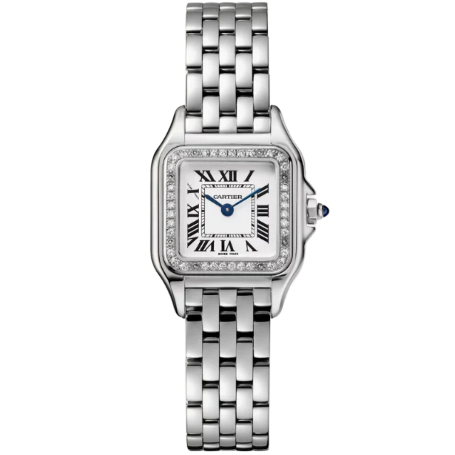 PANTHERE DE CARTIER 30 MM STAINLESS STEEL WITH SILVER DIAL