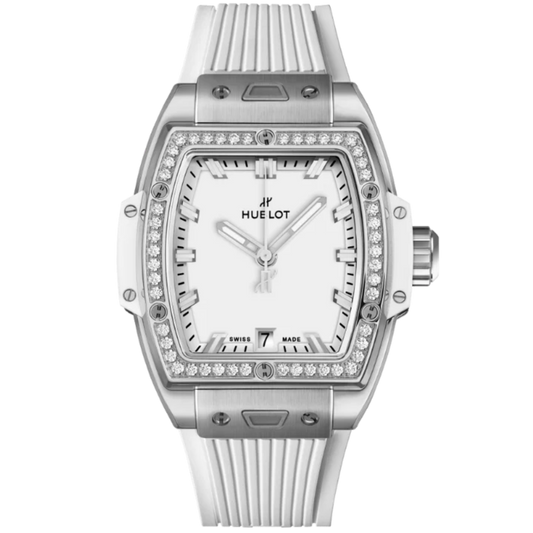 SPIRIT OF BIG BANG 39 MM TITANIUM WHITE DIAMONDS