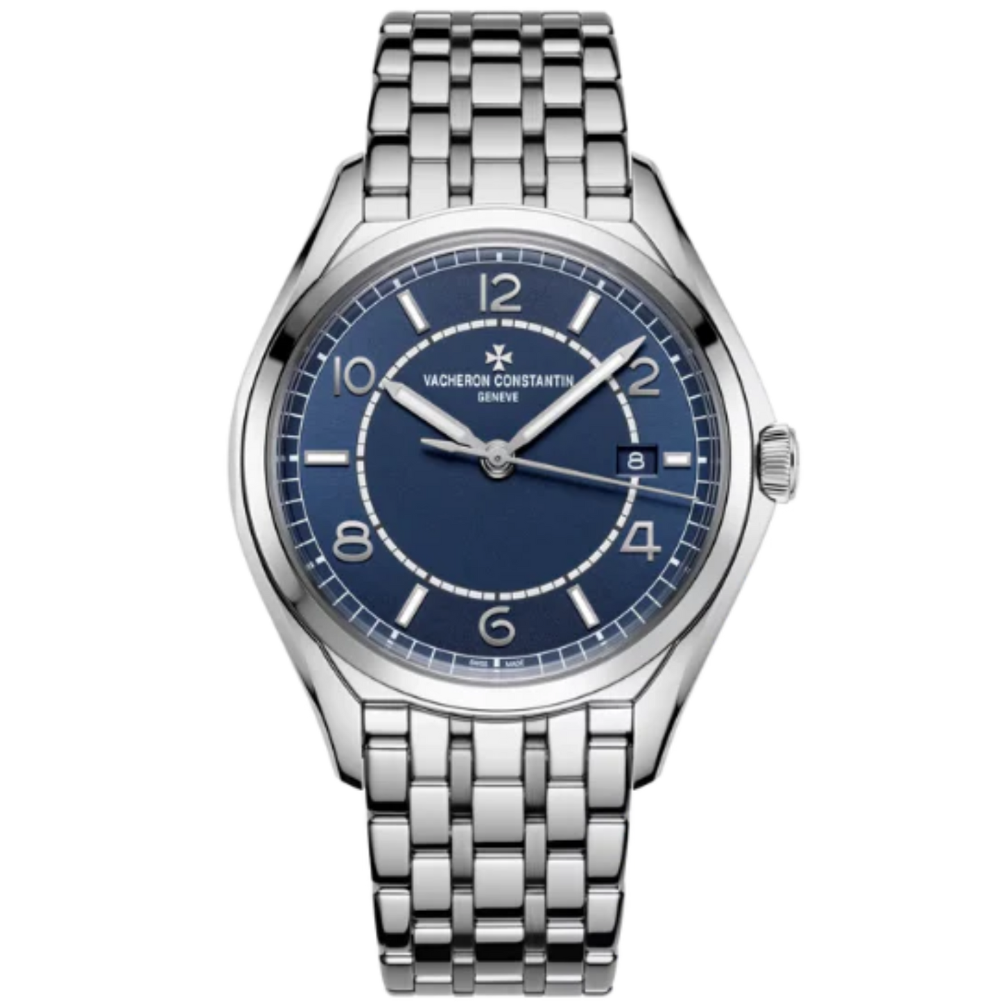 FIFTYSIX SELFWINDING 40 MM STAINLESS STEEL WITH BLUE BRASS DIAL