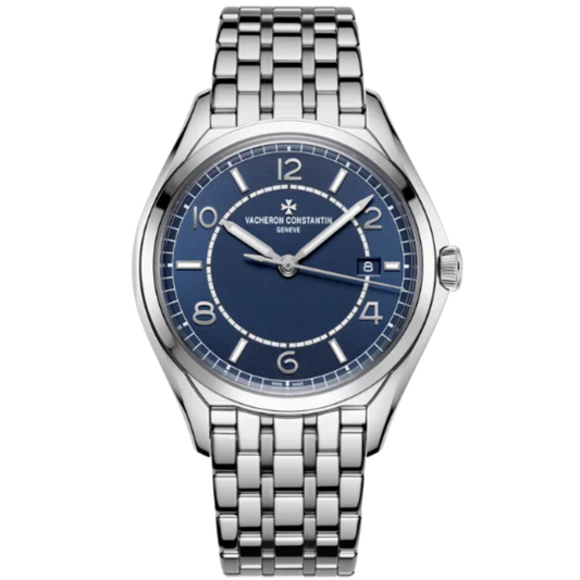 FIFTYSIX SELFWINDING 40 MM STAINLESS STEEL WITH BLUE BRASS DIAL