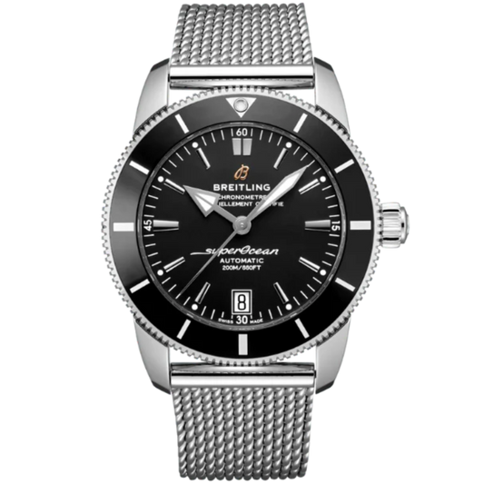 SUPEROCEAN HERITAGE B20 AUTOMATIC 42 MM STAINLESS STEEL WITH BLACK DIAL